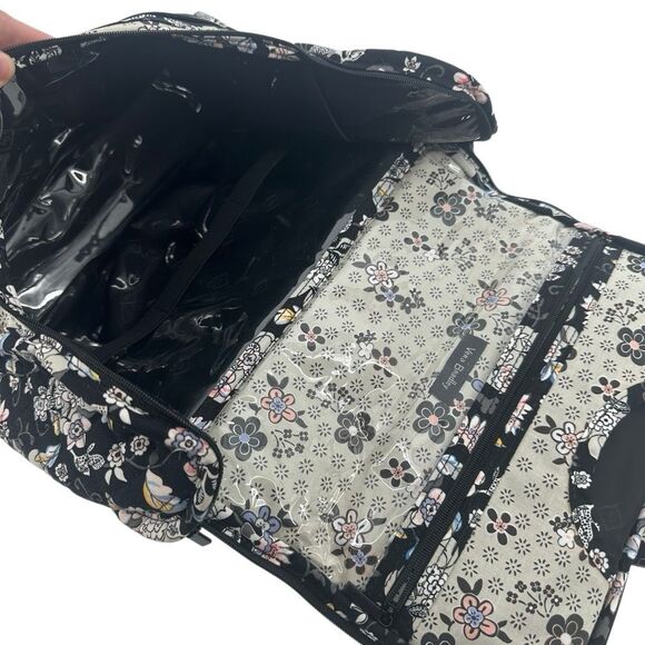 Vera Bradley Iconic Hanging Travel Cosmetics Organizer Holland Garden Floral NWT - Picture 7 of 12
